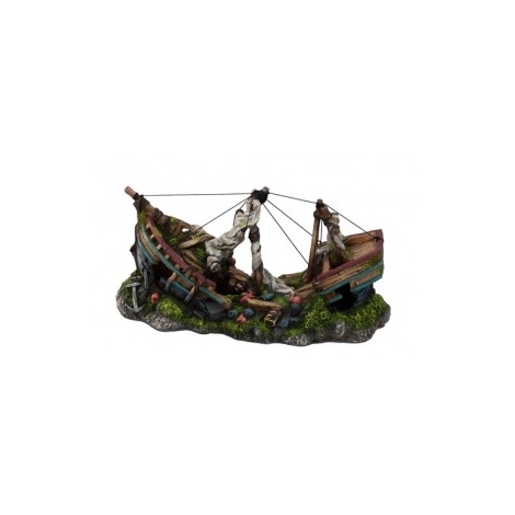BARCO PIRATA TRES VELAS